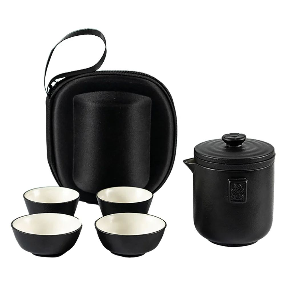 Tea Mugs Travel Set Teapot Teacup Kit Chinese Brewing Maker Ceramic Kung Fu Accessories Black Serving
Tea Mugs Travel Set Teapot Teacup Kit Chinese Brewing Maker Ceramic Kung Fu Accessories Black Serving