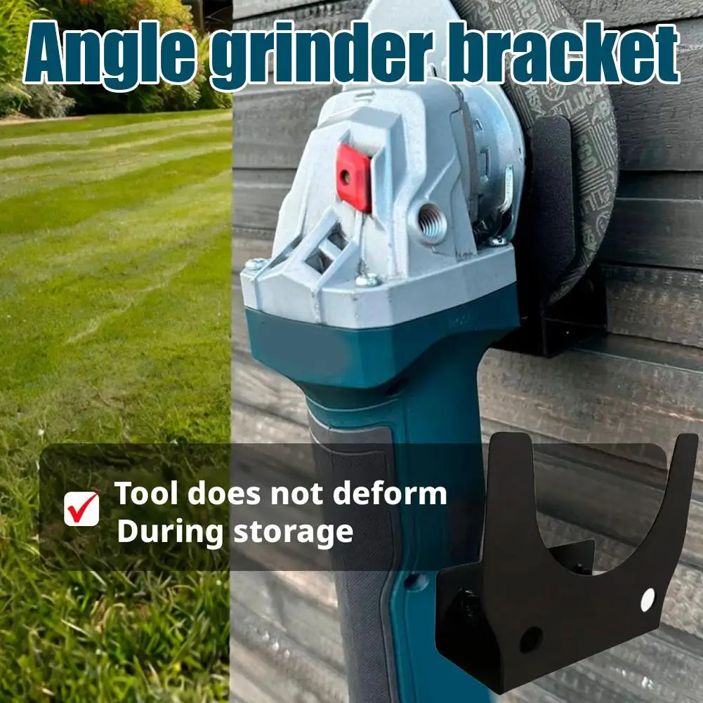 Wall Mounted Angle Grinder Bracket Heavy Iron Metal Storage Rack Durable Wall Holder For Garage Workshop Power Tool Storage
Wall Mounted Angle Grinder Bracket Heavy Iron Metal Storage Rack Durable Wall Holder For Garage Workshop Power Tool Storage