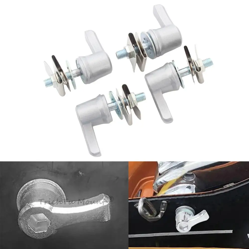Motorcycle Saddlebag Lever Lock Bolts Nuts Mounting Kit For Harley Touring Road King Street Electra Glide FLT FLHT 1993-Later
Motorcycle Saddlebag Lever Lock Bolts Nuts Mounting Kit For Harley Touring Road King Street Electra Glide FLT FLHT 1993-Later
