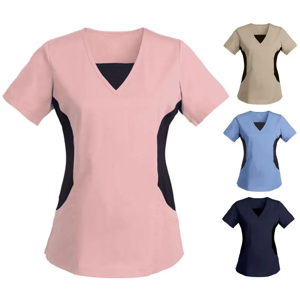 Careworkers Clothing Women Lightweight Top Comfortable Stylish Nurse Tops V Neck Short Sleeve Breathable Pullover for Wear
Careworkers Clothing Women Lightweight Top Comfortable Stylish Nurse Tops V Neck Short Sleeve Breathable Pullover for Wear