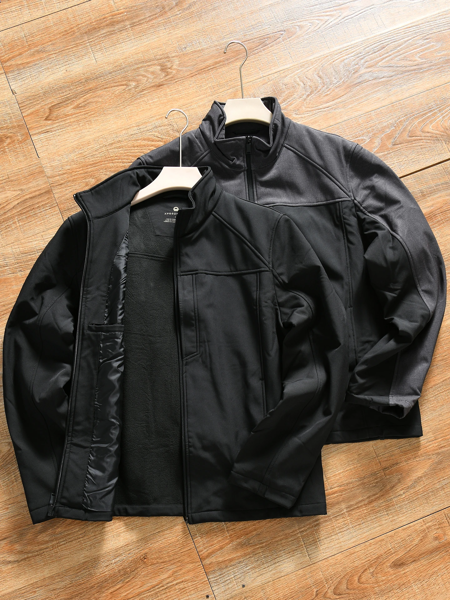 Men's Outdoor Casual Fleece Lined Stand Collar Jacket Autumn Winter Warm Polyester Spandex Zipper Closure Long Sleeve Coat
Men's Outdoor Casual Fleece Lined Stand Collar Jacket Autumn Winter Warm Polyester Spandex Zipper Closure Long Sleeve Coat