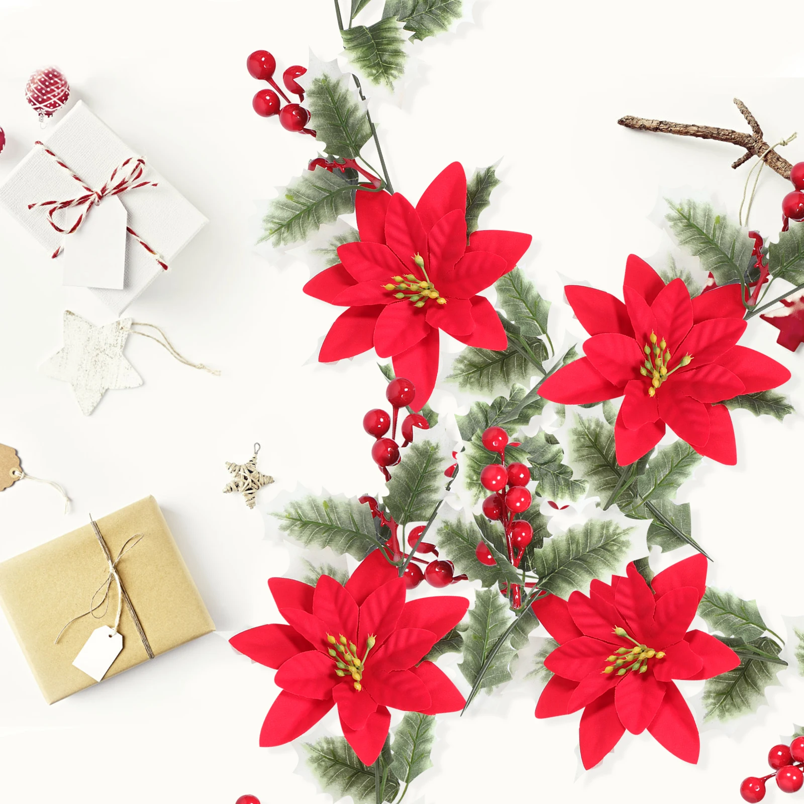 Simulated Vine Decoration Artificial Rattan With Leaves Red Green Christmas Decorative Flower Foldable Fake Hanging Rattan
Simulated Vine Decoration Artificial Rattan With Leaves Red Green Christmas Decorative Flower Foldable Fake Hanging Rattan