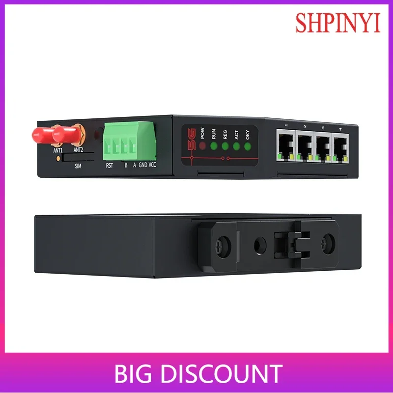 Support Modbus Slave to MQTT Converter 5G LTE RS485 Router for IoT and M2M Applications
Support Modbus Slave to MQTT Converter 5G LTE RS485 Router for IoT and M2M Applications