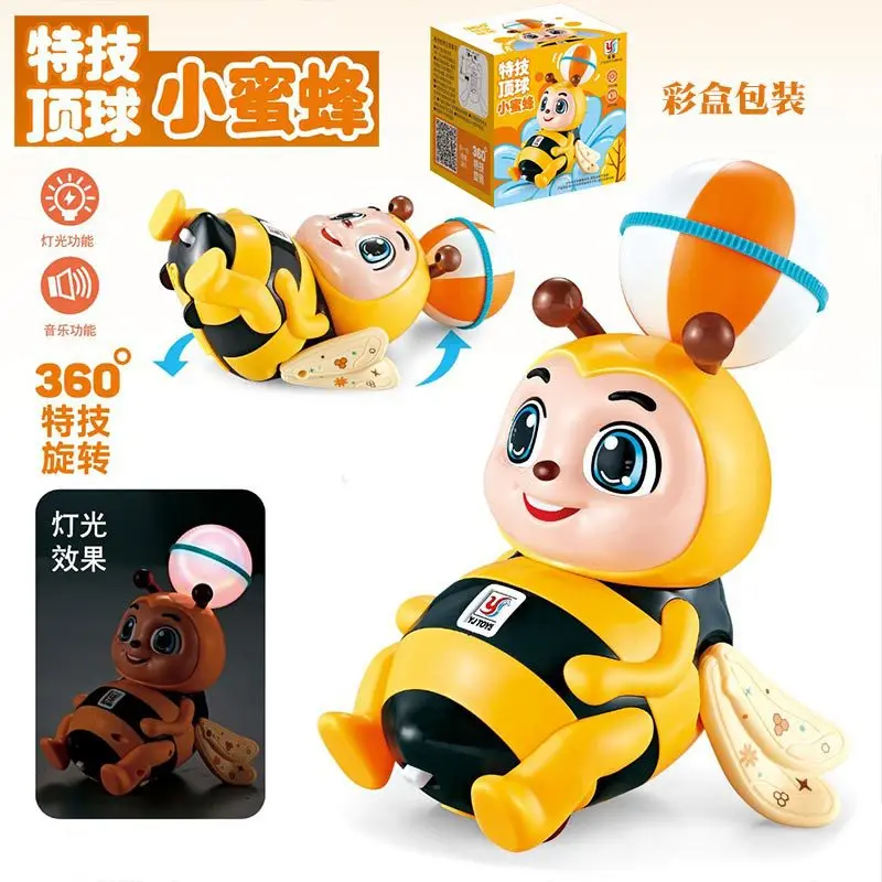 New style Electric Dancing Singing Bee Toy with Led Light Music Walking Swing Interactive Gift Children's Companion Toy
New style Electric Dancing Singing Bee Toy with Led Light Music Walking Swing Interactive Gift Children's Companion Toy