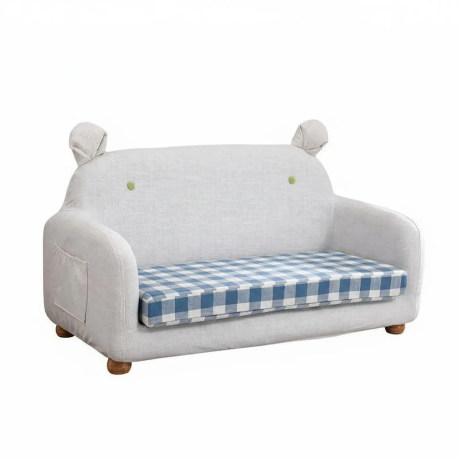 CreatureThemed Loveseat Removable and Cleanable Cover Kids' Furniture Cute Cartoon Design Robust Wood Frame for Toddlers
CreatureThemed Loveseat Removable and Cleanable Cover Kids' Furniture Cute Cartoon Design Robust Wood Frame for Toddlers