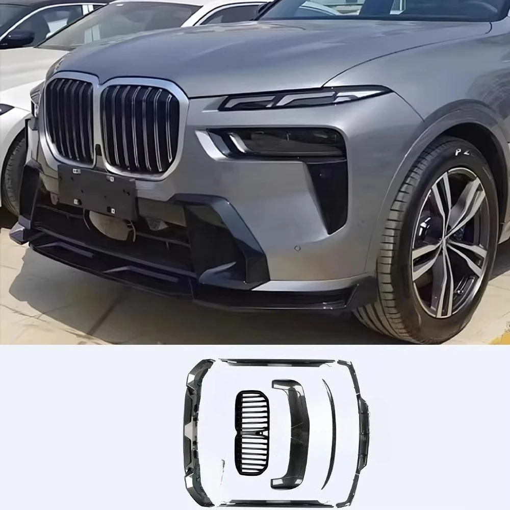 STLF For BMWs X7 G07 body kit high quality carbon fiber Front Lip Front Grid Rear Roof Spoiler Rear Spoiler Rear Diffuser
STLF For BMWs X7 G07 body kit high quality carbon fiber Front Lip Front Grid Rear Roof Spoiler Rear Spoiler Rear Diffuser