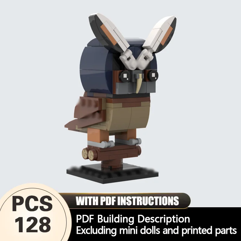 Creators Animal Series Model MOC Building Bricks Crested Owl Modular Technology Gifts Holiday Assemble Children Toys Suit
Creators Animal Series Model MOC Building Bricks Crested Owl Modular Technology Gifts Holiday Assemble Children Toys Suit