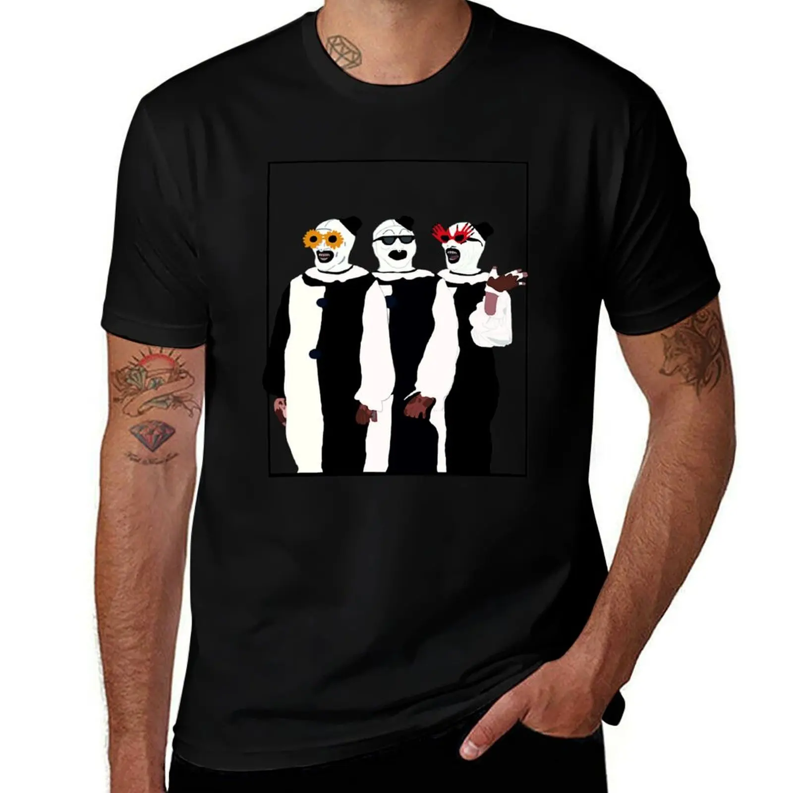 Art The Clown T-Shirt croswit shirt man affliction shirts graphic tee shirt mens t shirts
Art The Clown T-Shirt croswit shirt man affliction shirts graphic tee shirt mens t shirts