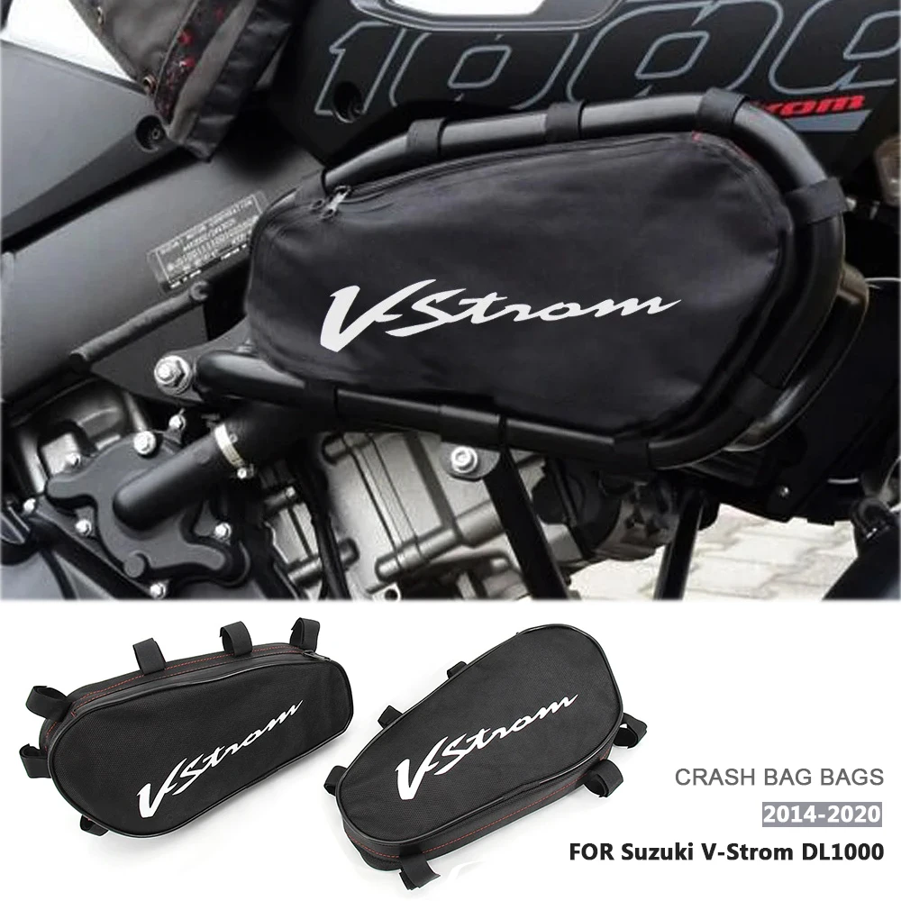 For Suzuki V-Strom DL1000 DL 1000 2014-2020 Crash Bars Frame Protection Bags Motorcycle Luggage Tool Storage Bag Accessories
For Suzuki V-Strom DL1000 DL 1000 2014-2020 Crash Bars Frame Protection Bags Motorcycle Luggage Tool Storage Bag Accessories