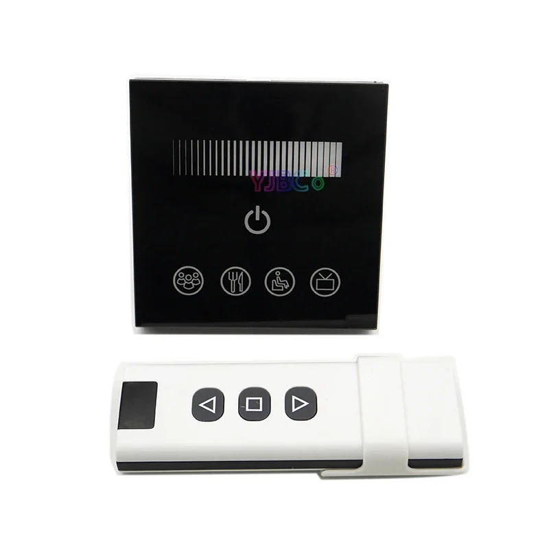 0-10V High Voltage LED RF Dimmer Switch 86 Sty Touch Panel DM016 1 Channel 1CH Trailing Edge Dimming Wireless Remote AC110V 220V
0-10V High Voltage LED RF Dimmer Switch 86 Sty Touch Panel DM016 1 Channel 1CH Trailing Edge Dimming Wireless Remote AC110V 220V