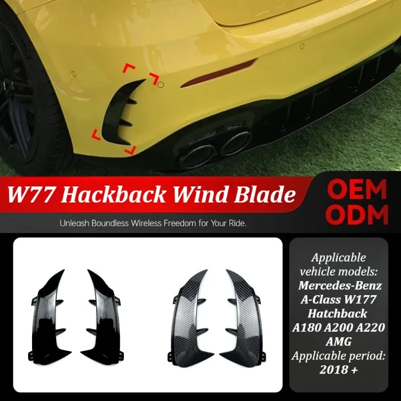 For Mercedes-Benz A-Class W177 Hatchback 2018 + A180 A200 A220 AMG Rear Bumper Lip Spoiler Wind Blade Styling Car Accessories
For Mercedes-Benz A-Class W177 Hatchback 2018 + A180 A200 A220 AMG Rear Bumper Lip Spoiler Wind Blade Styling Car Accessories