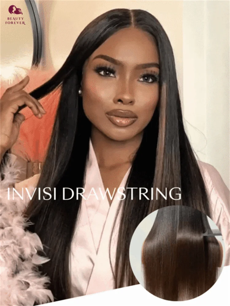 Beauty Forever Chestnut Brown Drawstring Glueless Human Hair Wig Yaki Straight Pre Cut Lace Bye Bye Knots 7x5 Lace CLosure Wig
Beauty Forever Chestnut Brown Drawstring Glueless Human Hair Wig Yaki Straight Pre Cut Lace Bye Bye Knots 7x5 Lace CLosure Wig