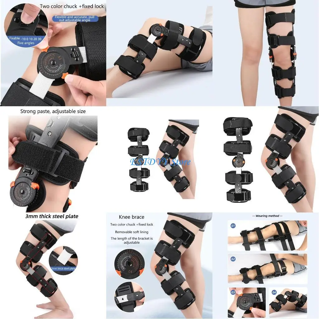 G6DE Adjustable Knee Support Knee Immobiliser, Leg Splints, Knee Brace for Men Women
G6DE Adjustable Knee Support Knee Immobiliser, Leg Splints, Knee Brace for Men Women