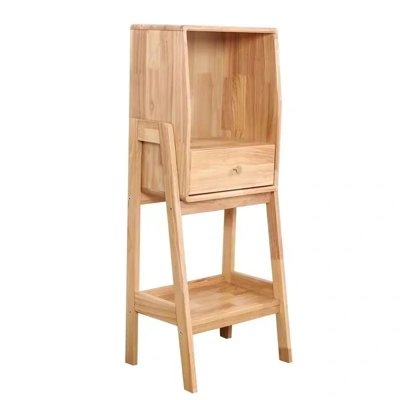Nordic all solid wood bookshelf floor-to-ceiling simple modern living room shelf household small bookcase bedside multi-layer st 
Nordic all solid wood bookshelf floor-to-ceiling simple modern living room shelf household small bookcase bedside multi-layer st