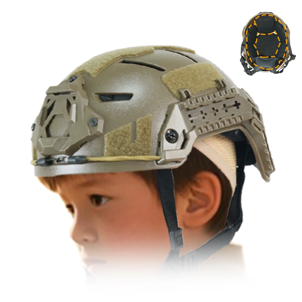 BOOIU новый тактический шлем Iraqi ABS детский тактический шлем обновленная направляющая с регулировкой боковой направляющей 50-55 см шлем для страйкбола
BOOIU новый тактический шлем Iraqi ABS детский тактический шлем обновленная направляющая с регулировкой боковой направляющей 50-55 см шлем для страйкбола