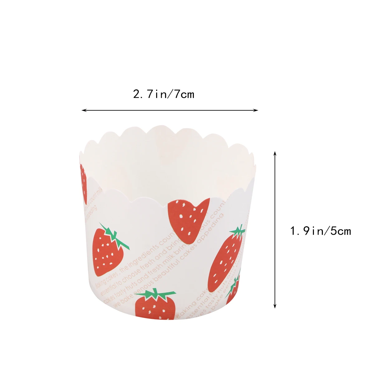 50 Pcs Cake Cups Paper High Quality Muffin Liners Cupcake Wrappers Non Stick Easy Release Perfect for Baking Kitchen Bar
50 Pcs Cake Cups Paper High Quality Muffin Liners Cupcake Wrappers Non Stick Easy Release Perfect for Baking Kitchen Bar