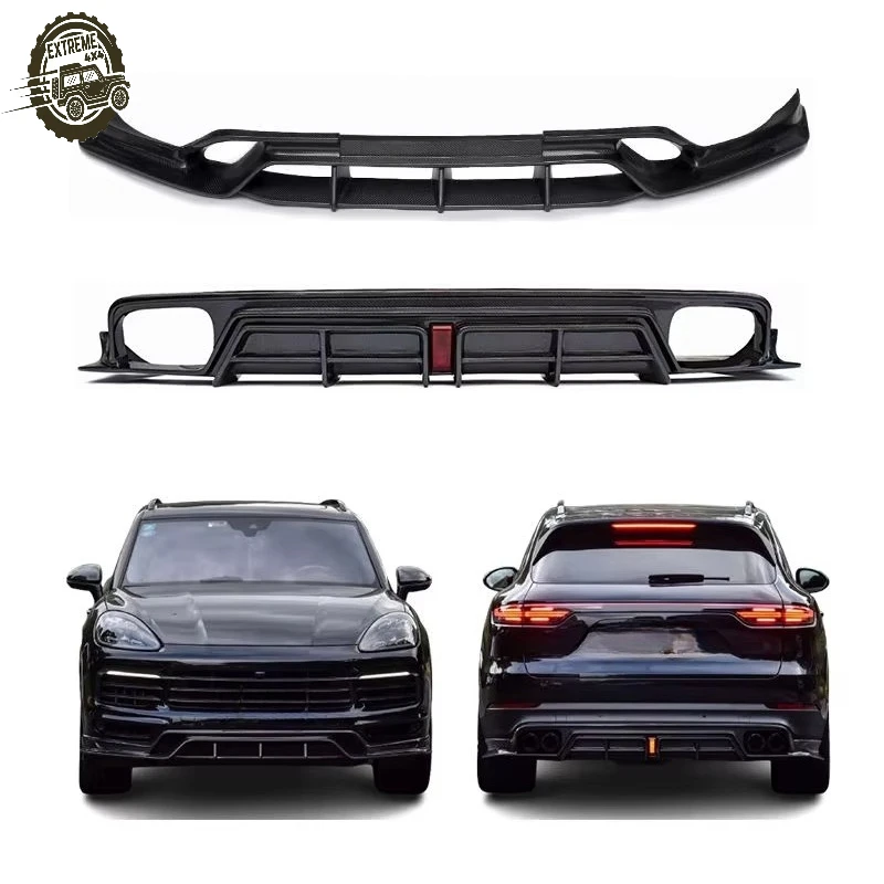 For Porsche Cayenne Coupe 2018-2023 GTS Style Body Kit Carbon Fiber Front Lip Front Rear Bumper Modification Upgrade Parts
For Porsche Cayenne Coupe 2018-2023 GTS Style Body Kit Carbon Fiber Front Lip Front Rear Bumper Modification Upgrade Parts