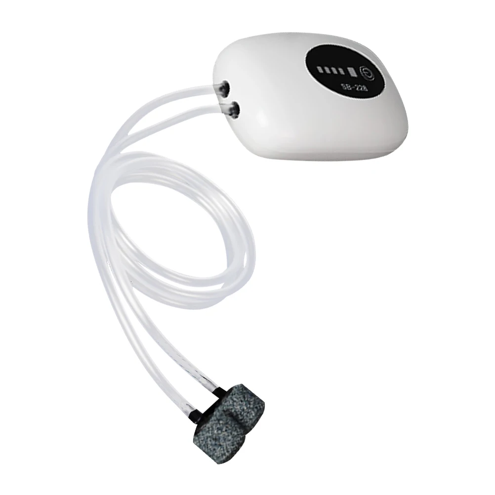 Oxygen Pump for Aquarium Fish Tank Rechargeable Aerator Small Air Pump Mini Oxygenation Accessories Sturdy Plastic Material
Oxygen Pump for Aquarium Fish Tank Rechargeable Aerator Small Air Pump Mini Oxygenation Accessories Sturdy Plastic Material