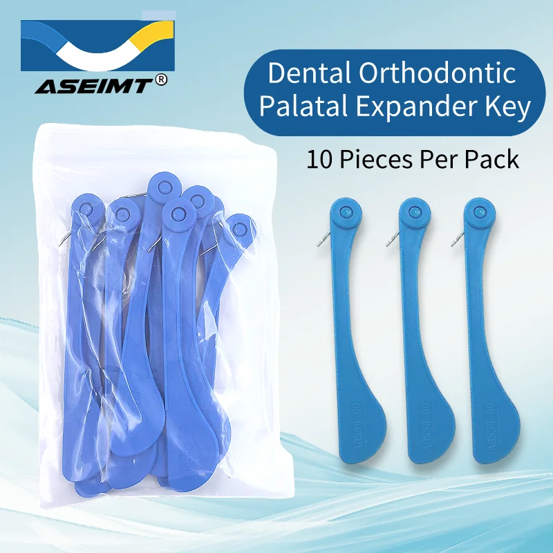 Dental Orthodontic Expander Key Activated Safety Tool for Palatal Expander Screw Retainer 10Pcs
Dental Orthodontic Expander Key Activated Safety Tool for Palatal Expander Screw Retainer 10Pcs