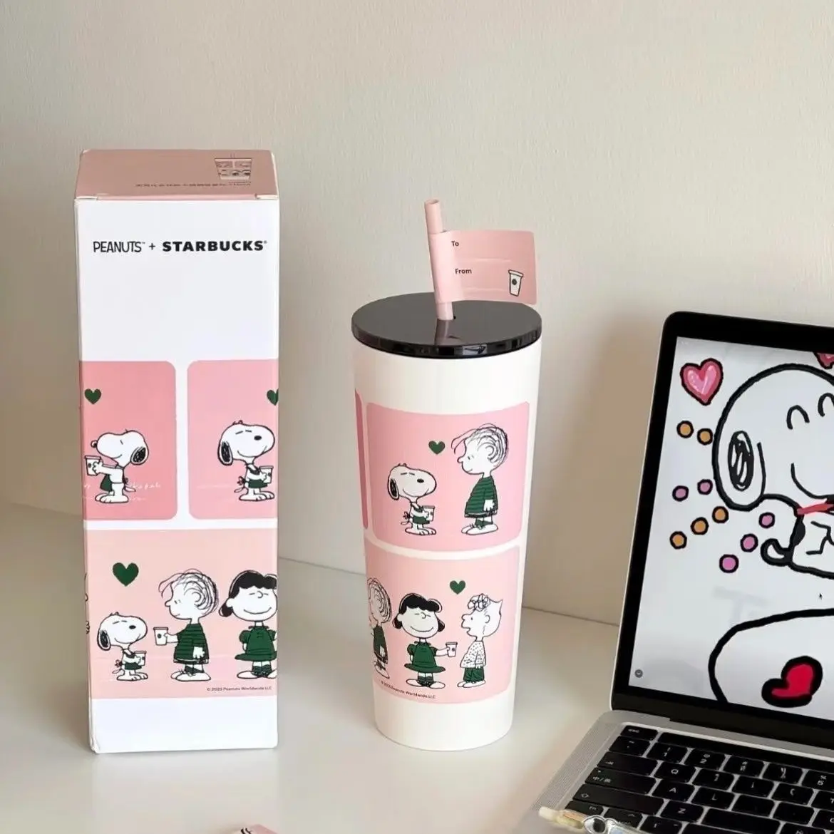 Аниме Kawaii Puppy Cup, новый Снупи, милый мультфильм, соломинка из нержавеющей стали, сопутствующие чашки, бутылки для питья, игрушки, подарки
Аниме Kawaii Puppy Cup, новый Снупи, милый мультфильм, соломинка из нержавеющей стали, сопутствующие чашки, бутылки для питья, игрушки, подарки