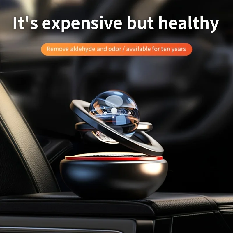 Car Air Freshener Solar Energy Air Purifier for Car Interior Autorotation Decoration Perfume Diffuser Interplanetary Suspension
Car Air Freshener Solar Energy Air Purifier for Car Interior Autorotation Decoration Perfume Diffuser Interplanetary Suspension