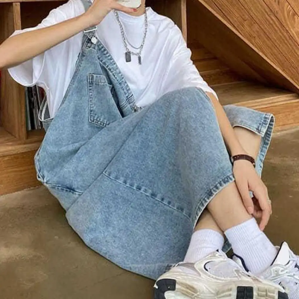 Adjustable Strap A-line Dress Dress Versatile Denim Midi Dress with Suspender Design Collarless Backless for Students for A
Adjustable Strap A-line Dress Dress Versatile Denim Midi Dress with Suspender Design Collarless Backless for Students for A
