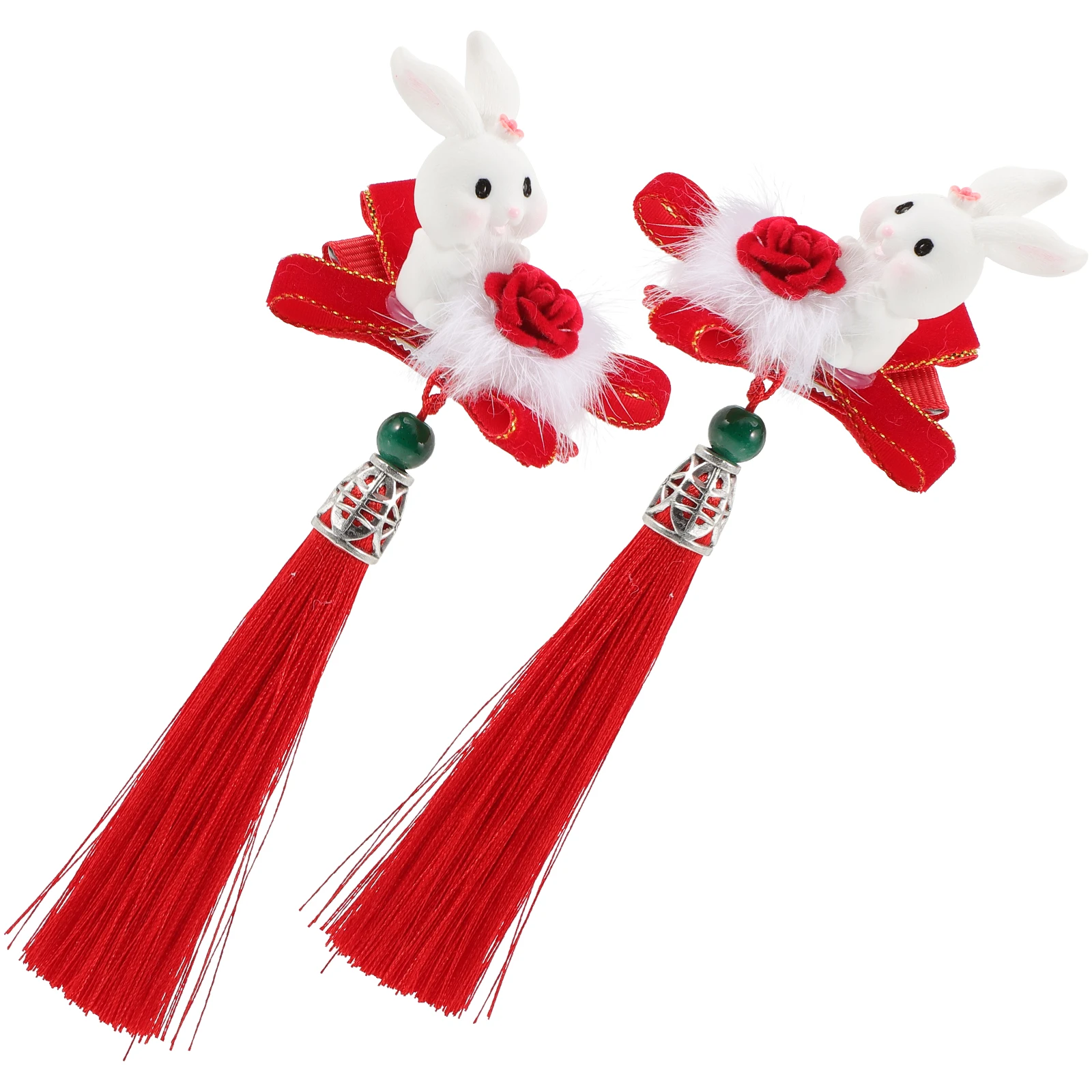 2 Pcs Bunny Hair Clips Rabbit Girls Accessories Metal Kids Barrette Chinese Style Bright Color Wear Resistance Easy for School
2 Pcs Bunny Hair Clips Rabbit Girls Accessories Metal Kids Barrette Chinese Style Bright Color Wear Resistance Easy for School