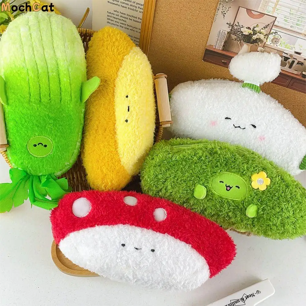 Korean Style Broccoli Garlic Pen Bag Large Capacity Desktop Storage Vegetable Stationery Bag Aesthetic Ins Style
Korean Style Broccoli Garlic Pen Bag Large Capacity Desktop Storage Vegetable Stationery Bag Aesthetic Ins Style
