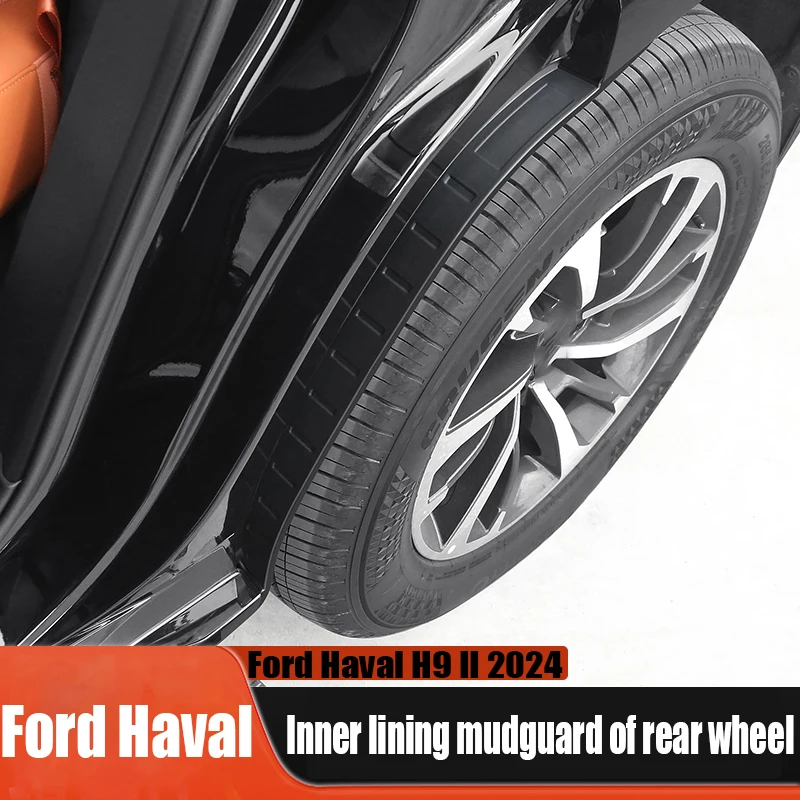 Inner lining of car rear wheels mudguard car exterior decoration accessories ABS material Ford Haval H9 II 2024
Inner lining of car rear wheels mudguard car exterior decoration accessories ABS material Ford Haval H9 II 2024