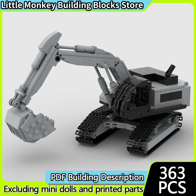City Car Model MOC Building Bricks Crawler Excavator Modular Technology Children Holiday Gifts Assemble Toys Suit
City Car Model MOC Building Bricks Crawler Excavator Modular Technology Children Holiday Gifts Assemble Toys Suit