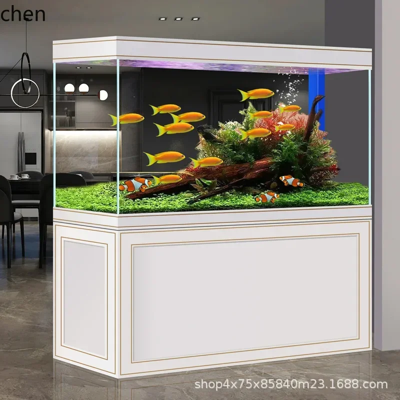 YY- Home Aquarium Ultra Clear Glass Medium Large Aquarium Bottom Filter Ecological Arowana Fish Tank Office Partition
YY- Home Aquarium Ultra Clear Glass Medium Large Aquarium Bottom Filter Ecological Arowana Fish Tank Office Partition