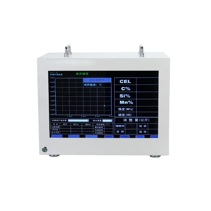 Metal Iron Management Instrument Light Emitting Diode Display Carbon Silicon Analysis Tester Support Measurement Analysis
Metal Iron Management Instrument Light Emitting Diode Display Carbon Silicon Analysis Tester Support Measurement Analysis