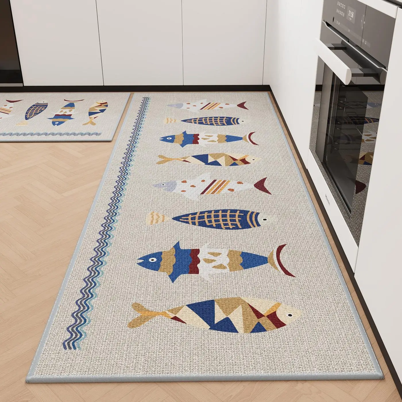 Linum Kitchen Mat Home Use Water Absorbent Oil Absorbent Long Strip Two Piece Set Dirt Resistant Easy to Clean Carpet Anti Sl...
Linum Kitchen Mat Home Use Water Absorbent Oil Absorbent Long Strip Two Piece Set Dirt Resistant Easy to Clean Carpet Anti Sl...