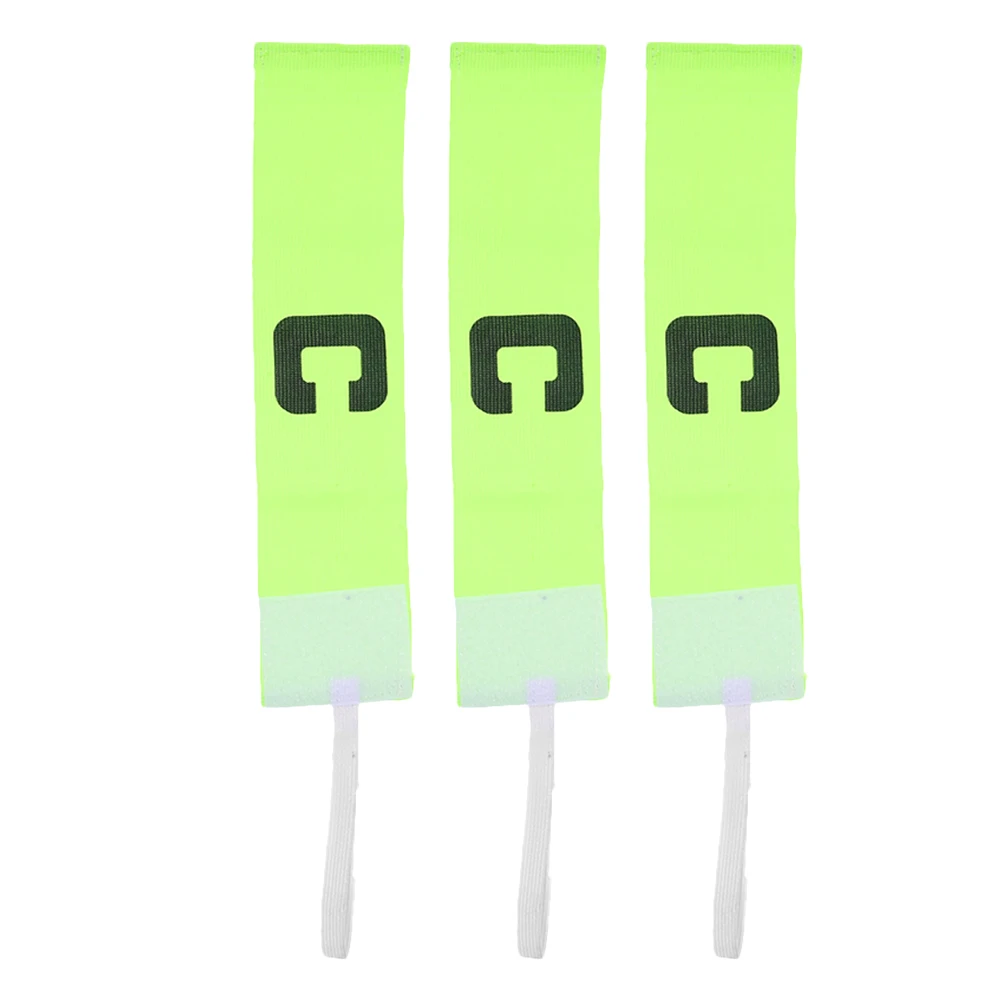3 Pcs Captain Armband Rugby Armbands Anti-drop Sports Soccer Sleeve Football Adult Non-slip Accessories
3 Pcs Captain Armband Rugby Armbands Anti-drop Sports Soccer Sleeve Football Adult Non-slip Accessories