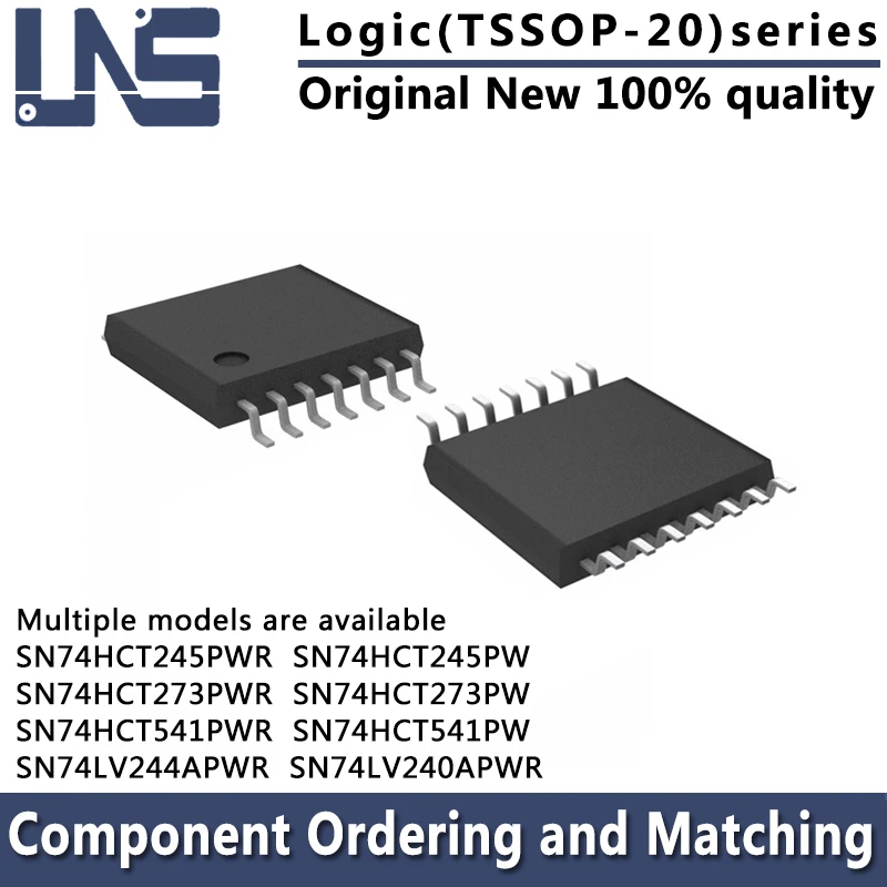 1PCS SN74HCT245PW SN74HCT273PW SN74HCT245PWR SN74HCT273PWR SN74HCT541PWR SN74LV240APWR SN74LV244APWR TSSOP-20 Interface
1PCS SN74HCT245PW SN74HCT273PW SN74HCT245PWR SN74HCT273PWR SN74HCT541PWR SN74LV240APWR SN74LV244APWR TSSOP-20 Interface