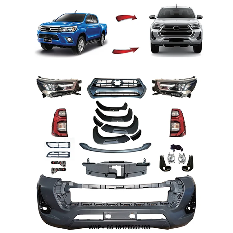 23pcs/set Modified Auto Parts Accessories Car Body Kits Front Bumper LED Body Kit for REVO
23pcs/set Modified Auto Parts Accessories Car Body Kits Front Bumper LED Body Kit for REVO