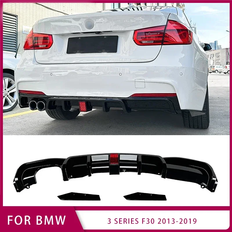 MP Style Bumper Lip Diffuser Spoiler Rear Brake Light By ABS Gloss Black Body Kit for BMW 3 Series F30 2013-2019
MP Style Bumper Lip Diffuser Spoiler Rear Brake Light By ABS Gloss Black Body Kit for BMW 3 Series F30 2013-2019