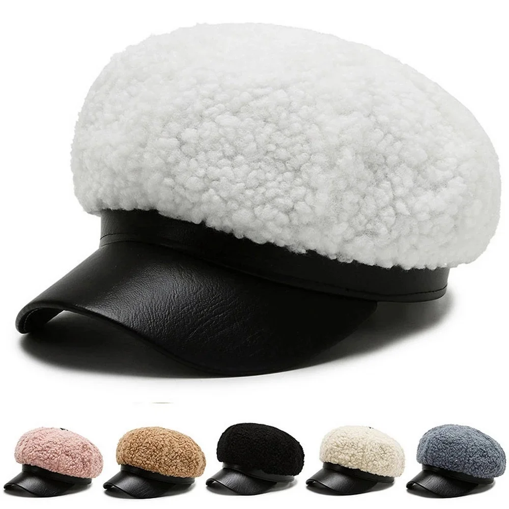 Female Beret Autumn and Winter Octagon Hat for Women Cashmere Newsboy Cap Bend British Style Warm Collision
Female Beret Autumn and Winter Octagon Hat for Women Cashmere Newsboy Cap Bend British Style Warm Collision