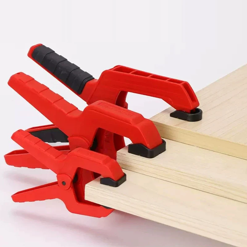 AOBT 1 PCS Heavy Duty Woodworking Plastic Spring Clamp Large Depth Strong A Type Extra Large Clip Nylon Wood Carpenter Tool
AOBT 1 PCS Heavy Duty Woodworking Plastic Spring Clamp Large Depth Strong A Type Extra Large Clip Nylon Wood Carpenter Tool