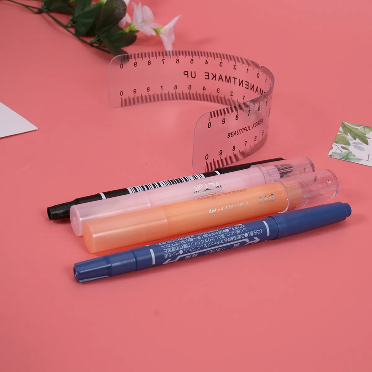 Eyebrow Microblading Kit Metal Ruler Template Waterproof Eyebrow Pen For Beginners Disposable Stencil
Eyebrow Microblading Kit Metal Ruler Template Waterproof Eyebrow Pen For Beginners Disposable Stencil