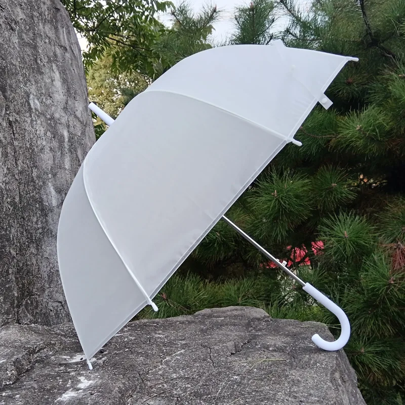 Белый матовый полупрозрачный зонтEVAArched Bubble Transparent Apollo с длинной ручкой Fiber Bone Umbrella
Белый матовый полупрозрачный зонтEVAArched Bubble Transparent Apollo с длинной ручкой Fiber Bone Umbrella