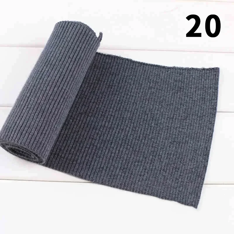 Cotton Stretch Knit Fabric Cuff Waistband Leg Arms Collar Hem Rib Trim Jersey Baseball Coat Clothing DIY Sewing Accessories
Cotton Stretch Knit Fabric Cuff Waistband Leg Arms Collar Hem Rib Trim Jersey Baseball Coat Clothing DIY Sewing Accessories