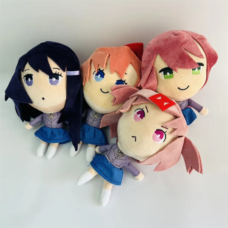 Hot Sale Game Doki Doki Literary Club Plush Toys Anime Cosplay Monika Natsuki Sayori Yuri Dolls
Hot Sale Game Doki Doki Literary Club Plush Toys Anime Cosplay Monika Natsuki Sayori Yuri Dolls