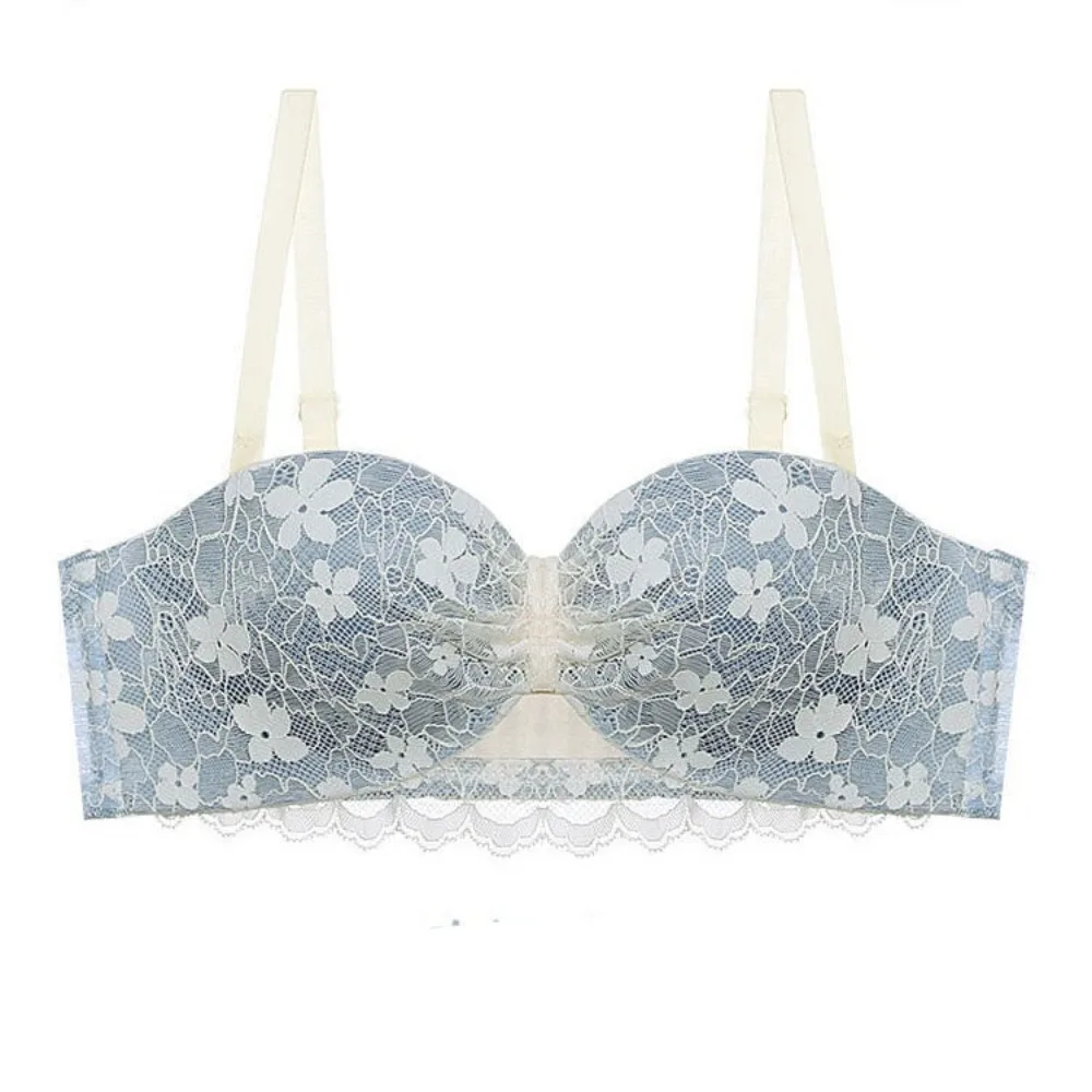 Close-fitting Mesh Wireless Bra Anti-sagging Sweet Floral Lace Deep V Bra Gathered Breasts Shockproof Push Up Underwear Girls
Close-fitting Mesh Wireless Bra Anti-sagging Sweet Floral Lace Deep V Bra Gathered Breasts Shockproof Push Up Underwear Girls