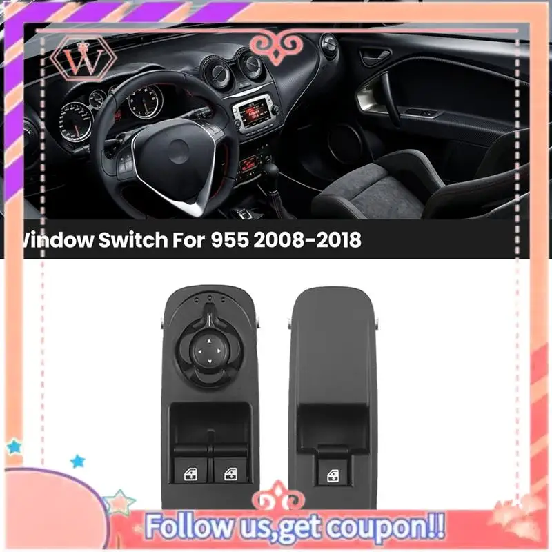 Durable 156080933 156085172 Car Window Switch Car Accessories For ALFA ROMEO Mito 955 2008-2018
Durable 156080933 156085172 Car Window Switch Car Accessories For ALFA ROMEO Mito 955 2008-2018