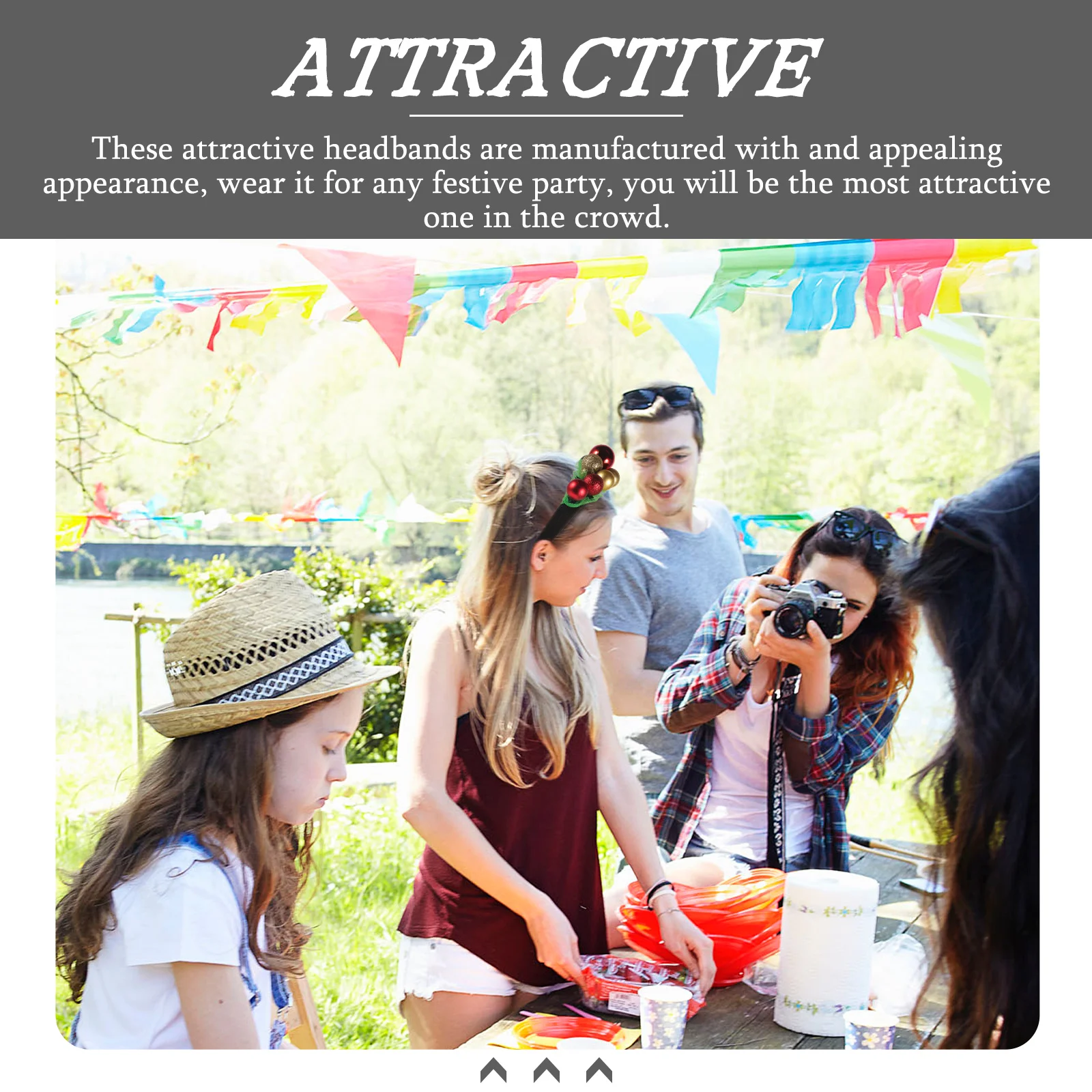 2Pcs Luminous Bell Hairbands Chic Christmas Party Head Hoops Festival Decorative Hair Clips Xmas Accessories Hair Band
2Pcs Luminous Bell Hairbands Chic Christmas Party Head Hoops Festival Decorative Hair Clips Xmas Accessories Hair Band