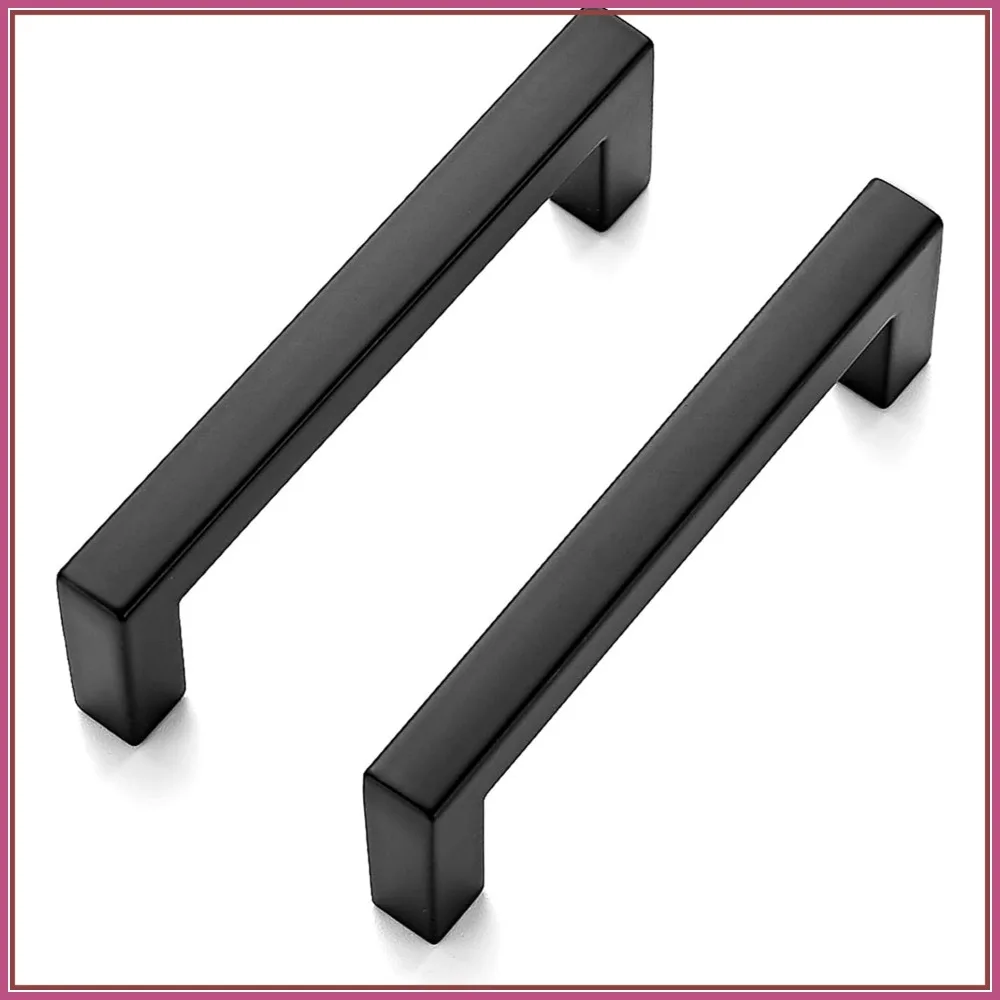50 Pack 3 Inch Center to Center Slim Square Bar Drawer Handles, Matte Black Cabinet Hardware
50 Pack 3 Inch Center to Center Slim Square Bar Drawer Handles, Matte Black Cabinet Hardware