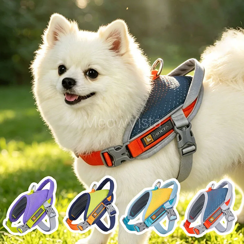 Reflective Anti-Pull Dog Harness with Control Handle Breathable Step-in Pet Vest Harness Adjustable Safety Buckle Puppy Vest
Reflective Anti-Pull Dog Harness with Control Handle Breathable Step-in Pet Vest Harness Adjustable Safety Buckle Puppy Vest