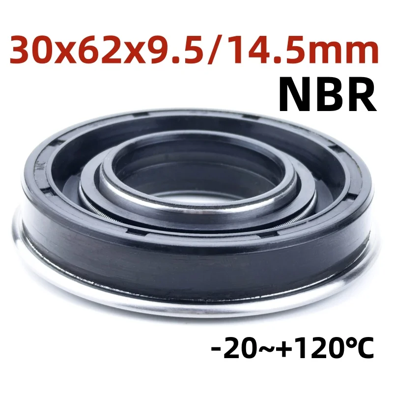 Lron Shell Shaft Oil Seal 30X62X9.5/14.5mm Harvester Micro Tiller Accessories Anti mud Water Hydraulic Pump Seal O-Ring Tool
Lron Shell Shaft Oil Seal 30X62X9.5/14.5mm Harvester Micro Tiller Accessories Anti mud Water Hydraulic Pump Seal O-Ring Tool