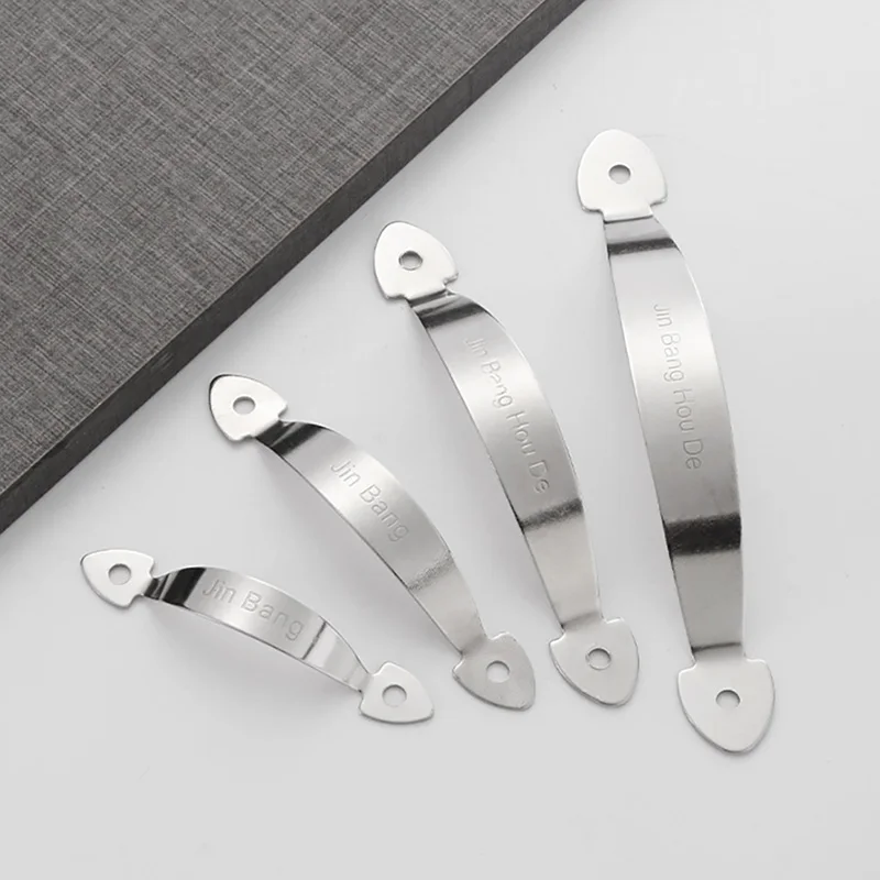 Stainless Steel Handle Wardrobe Cabinet Drawer Furniture Solid Curved Simple Handle Cutting Board Bow Shaped Peach Heart Handle
Stainless Steel Handle Wardrobe Cabinet Drawer Furniture Solid Curved Simple Handle Cutting Board Bow Shaped Peach Heart Handle